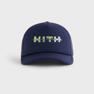 NWT Kith X Disney Pixar Buzz Nolan trucker hat in Nocturnal